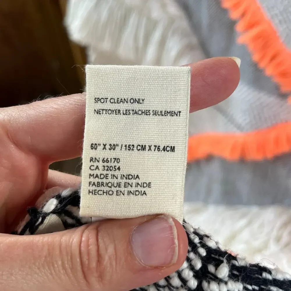 Anthropologie catalina handwoven